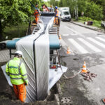 Kolektor deszczowy DN1400, długość 336m