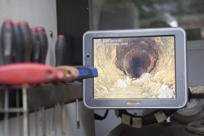 Renowacja wodociągu w technologii rękawa szklanego