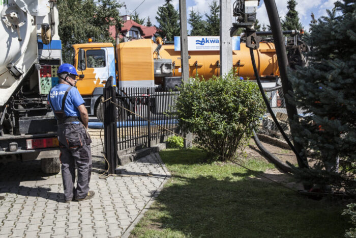 Remont sieci kanalizacji sanitarnej