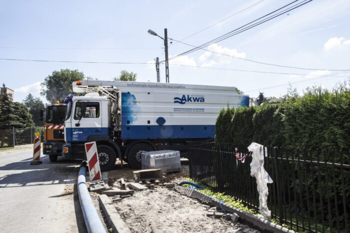 Remont sieci kanalizacji sanitarnej