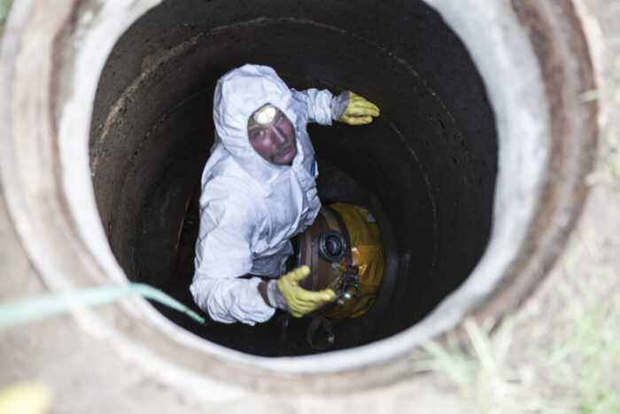 Remont sieci kanalizacji sanitarnej